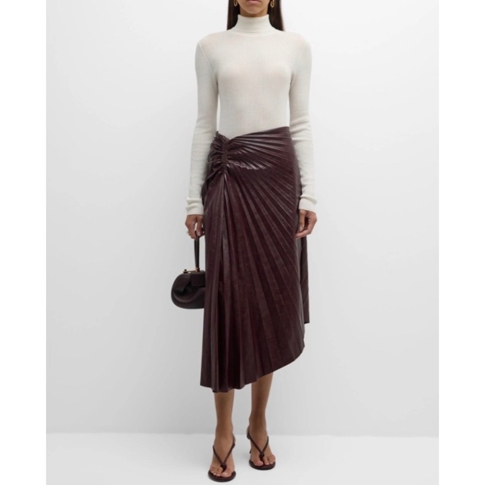 New! A.L.C.
Jo Cotton-Blend Turtleneck Top Sz XL $295‎